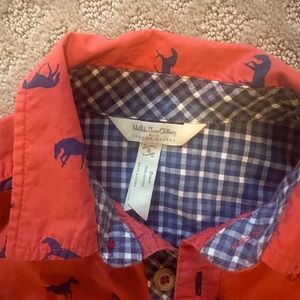 Matilda Jane with Joanna Gaines boys shirt